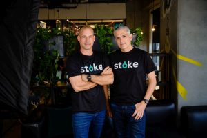 חיליק פז ושחר ארז מייסדי Stoke צילום ירין טרנוס