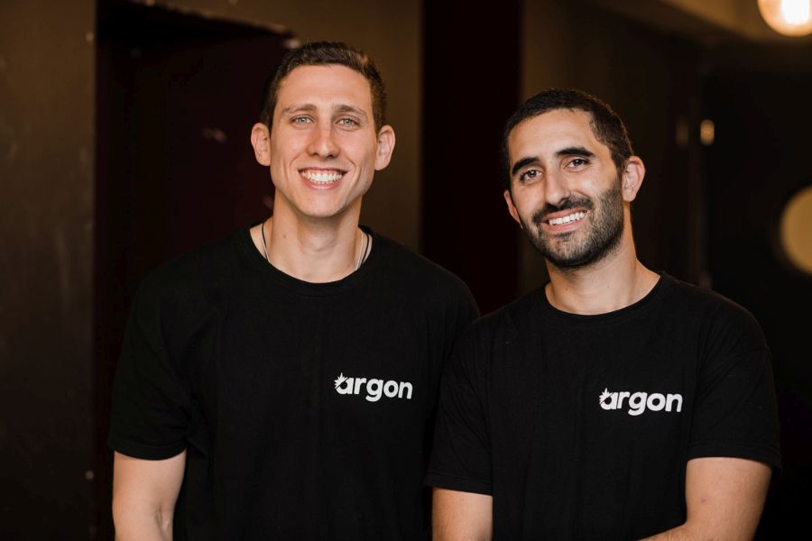 מייסדי Argon צילום אייל רגב