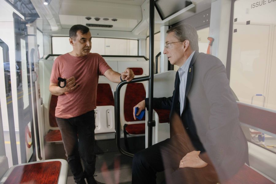 מנכל אינטל ומנכל מובילאיי צילום מובילאיי