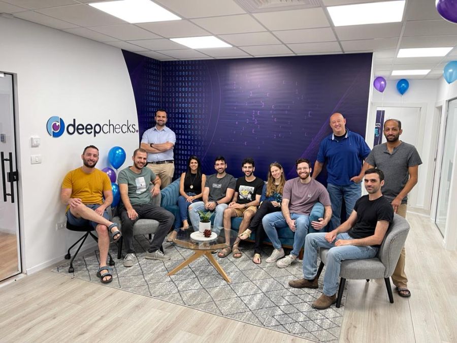 צוות Deepchecks. צילום- דיפצ'קס